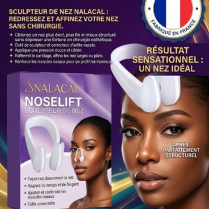 Sculpteur de Nez NALACAL : Redressez et Affinez Votre Nez Sans Chirurgie