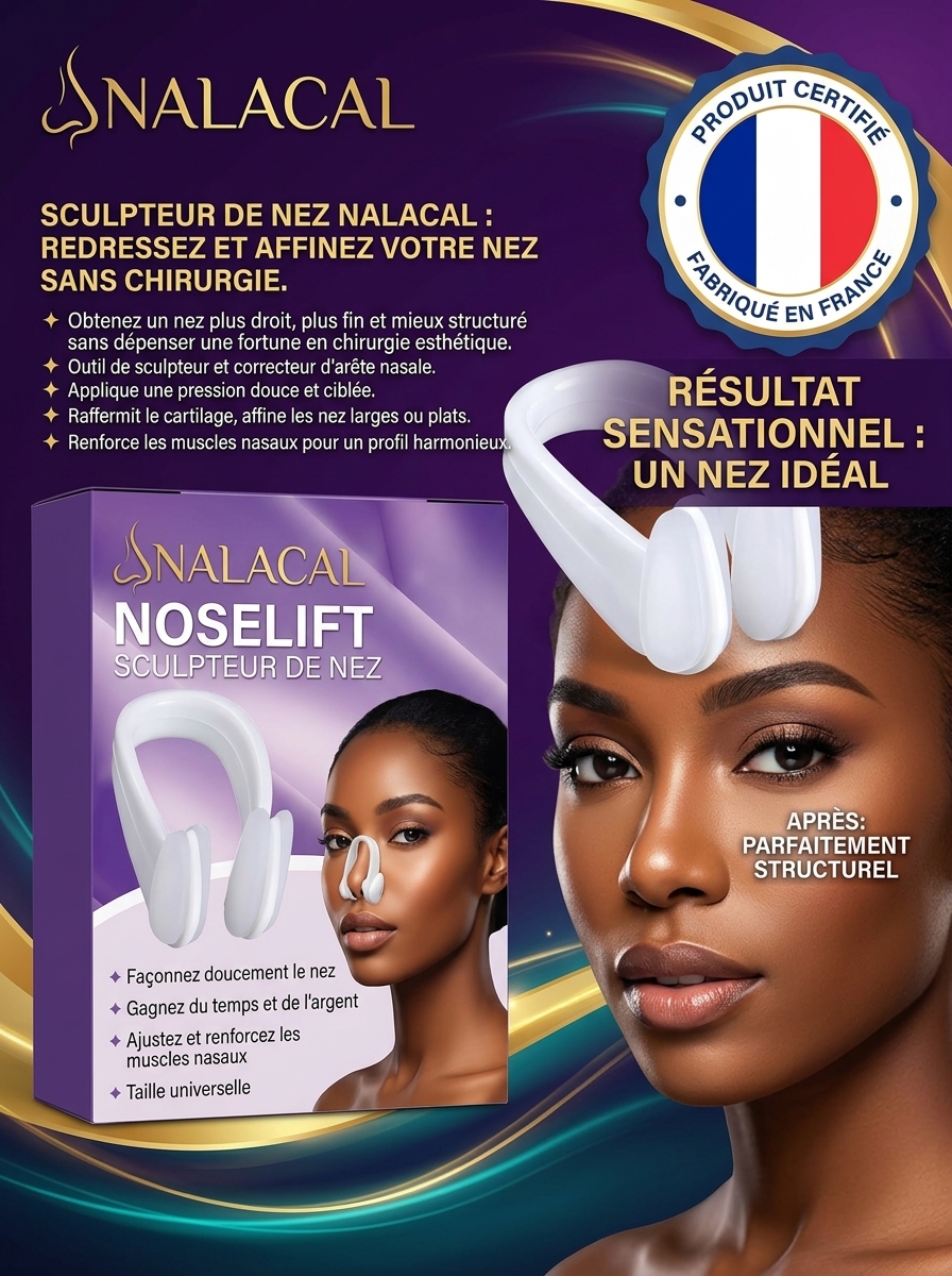 Sculpteur de Nez NALACAL : Redressez et Affinez Votre Nez Sans Chirurgie - Image 1